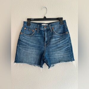 Madewell high rise women’s shorts size 27